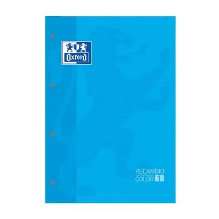 Oxford Recambio de Cuaderno Turquesa A4+ 80 Hojas Cuadriculado 5x5 Oxford Recambio de Cuaderno Turquesa A4+ 80 Hojas Cuadriculado 5x5